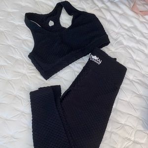Booty by brabants sports bra and leggings in croco